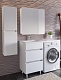 Stella Polare Мебель для ванной Корделия 120 L под стиральную машину белая – фотография-14